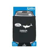 Animal Sharkasm - Funny Novelty Stubby Holder With Base