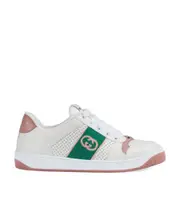 Gucci Screener Low-Top Sneakers 36,37.5,37 White