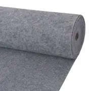vidaXL Exhibition Carpet Rib 1.2x10 m Grey