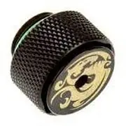 Bitspower G1/4" Matt Black AIR-Exhaust Fitting [BP-MBETAIR]
