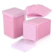 400 PCS Lint Free Nail Wipes Eyelash Extension Glue Wipes EBANKU Soft Lash Glue