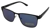 Kenneth Cole Reaction Mens Sunglass Black Metal Rectangle , KC1413. 1B