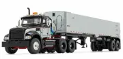 FIRST GEAR 50-3456 MACK GRANITE MP w/ EAST GENESIS END DUMP 1:50 "NEW"