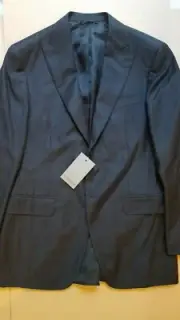 NWT CANALI LUXURIOUS FABRIC PEAK LAPEL ALL WOOL 40 38 BLAZER
