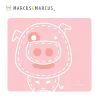 在飛比找PChome24h購物優惠-MARCUS＆MARCUS 動物樂園矽膠餐墊-粉紅豬