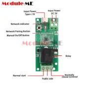 DC5-32V Bluetooth WIFI Wireless Smart Home Module APP Control Switch For eWelink