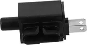 BESPORTBLE Lawn Mower Seat Switch Switches Remote Control Lawn Mower Kit The Switch Ignition Switch Suspension Seat for Zero Turn Mower Lawn Mower Accessories for Men Rc Lawn Mower Black Abs