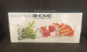 Clear Glass Sectioned Vegetable Chip Dip Relish Tray Server in Box