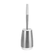 Polder Swivel Toilet Brush w/ Holder Rotating Handle Bathroom Caddy 13x48cm