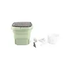T Portable Mini Washing Machine Folding Small Washing Machine Underwear Sock Art