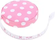 TEHAUX Retractable Sewing Tape Measure 1.5m Mini Body Tape User-Friendly for Sewing Crafting