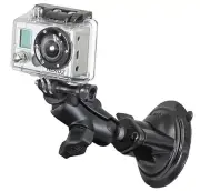 RAM Suction Cup Mount for GoPro, Virb, SJCAM, Other Action Cameras