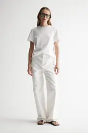 Zoe Tee White Size 14 | Elka Collective