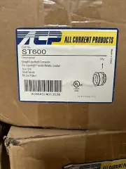 ACP ST600 6" Straight Steel Liquidtight Connector