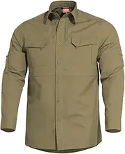 [Pentagon] Men's Plato Tactical Shirt Coyote