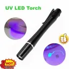 LED UV Blacklight Torch Ultra Violet Flashlight Gas Leak Forensic Blood Detector