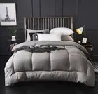 Royal Comforter Microfiber Quilt Doona Blanket (Grey, 150cm x 200 AU Stock ✨