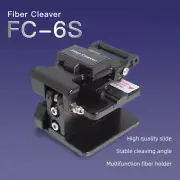 FTTH Fiber Cleaver Metal with 12 Surface Blade Cutting Optical Cutting Knife