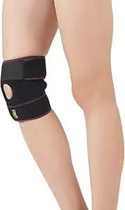 Open Patella Knee Support Brace by Soles – Adjustable Fit & Maximized Durability – Incredibly Comfortable, Made of Breathable Neoprene – Sweat Free Compression Brace for Daily Comfort & Relief