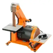 Belt Sander Metal Sanding Machine Sanding Machine Woodworking 350W Copper Motor