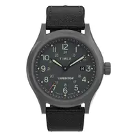 在飛比找蝦皮商城優惠-【TIMEX】天美時 遠征系列 探險手錶 (黑 TXTW2V