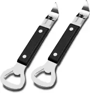 2 Pack Bottle Openers, Beer Can Opener,Can Opener Manual, Bottle Cap Opener, Bot