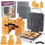 Fantasy Castle Waffle Maker- Bake & Build Castle of Waffles or Pancakes Shape...