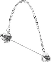 [VALICLUD] Fashionable Tie Pin for Men Collar Bar Chain Brooch Pin for Shirt Men's Necktie Accessory