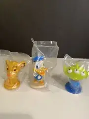 Kellogg's Promotional Bobblehead Donald Duck, Simba and Alien