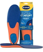 Dr. Scholl’s Extra Comfort Support Insoles Men, Size 8-14