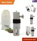 Manual Burr Coffee Grinder - Hand Coffee Grinder - Durable Portable Stainless...