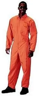 [ROTHCO] Orange US Air Force Style Flight Suit 7415 Size Medium