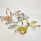 4pcs Napkin Buckle Vintage Table Decor Party Festival Dinner Napkin Holder