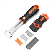 2Pc Putty Knife Set Multi-Purpose Scraper Spare Blades Paint Seal Remover Clean