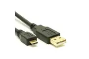 8Ware USB 2.0 Cable 3mA to MicroUSB B M-M Black [UC-2003AUB]