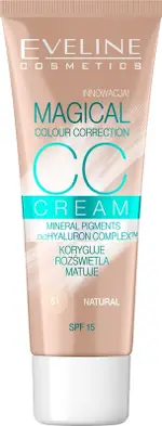 Eveline Magical Color Correction CC Cream SPF15 51 Naturale 30ml