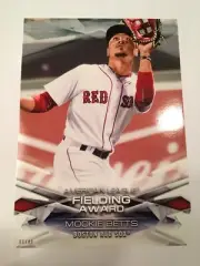 2018 Topps MLB Awards 5x7 Jumbo Mookie Betts Red Sox 28 05/49