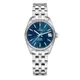 TITONI瑞士梅花錶 宇宙系列機械女錶(828 S-612)-藍面鋼帶/33.5mm