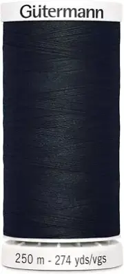 Gutermann Black Thread 274yd Sew-All Polyester