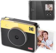 Gepege for Kodak Mini Shot 3 Retro 4PASS 2-in-1 Camera Case: PC Rugged Shockproo
