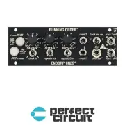 Endorphin.es Running Order 1U (Black) EURORACK - NEW - PERFECT CIRCUIT