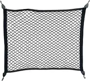 Truck Cargo Net | Trunk Storage Mesh Net - Heavy Duty, Wear Resistant, Space Saving Seat Back Storage For Road Trip, Travel, Camping