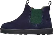 [Falcotto] Tarbell Chelsea Boot with Zip Navy Blue