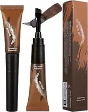 Eyebrow Tint - Peel Off Tattoo Eyebrow Gel | Waterproof Eye-brow Dye | Long-Lasting Natural Color, Smudge-Proof Formula, Easy Application For Fuller Brows, Beauty Makeup Kit Use