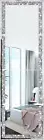 Full Length Mirror Tiles,Crystal Crush Diamond Full Body Wall Mirror,14''X11'' 4
