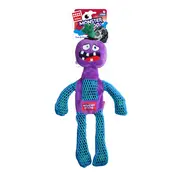 Gigwi Monster Rope Squeaker Dog Toy - Medium/Large / Purple