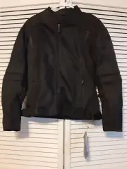 Bilt Blaze 2 Black Mesh Jacket Motorcycle Padded Armor Jacket Men’s Small Black
