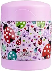 [Oasis] Stainless Steel Double Wall Insulated Kid's Food Flask 300Ml - Lovely Ladybugs