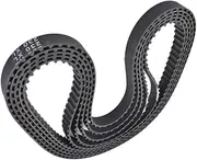 XL Better Flexibility Belt Timing Belt Number 296XL~330XL, Rubber Timing Belt, Closed Loop Timing Belt for Dryer 1pc(155 * 787.4MM*10MM)