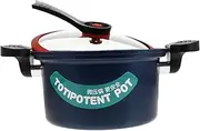 LABRIMP Practical Iron Non-Stick Pan Induction Cooker Pressure Cooker Set 3.5l Capacity Random